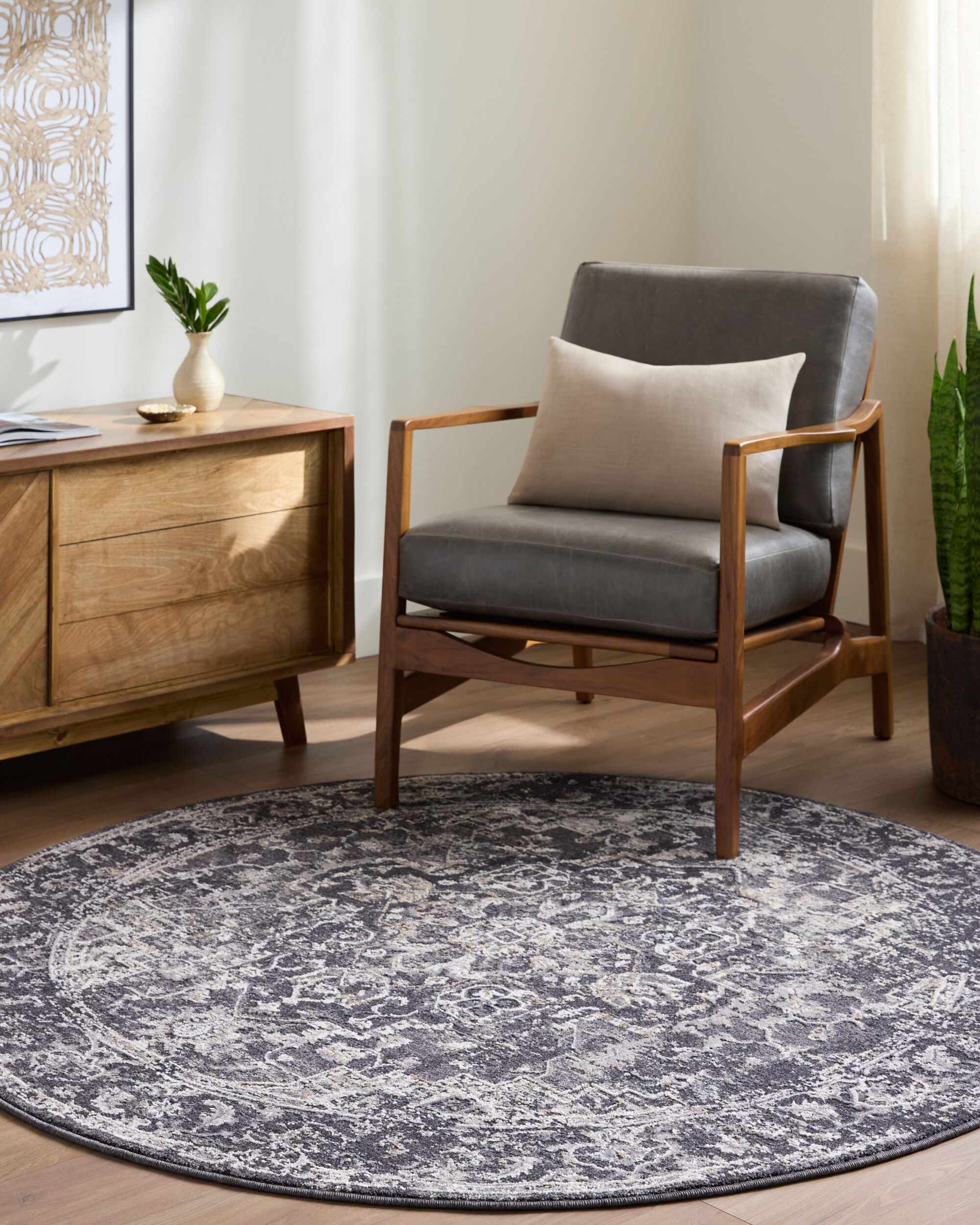 Alissa Black Area Rug - Image 6