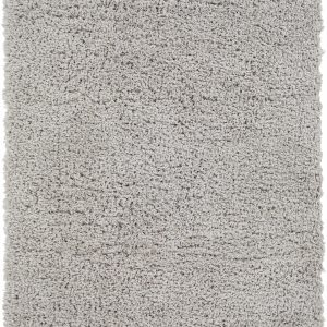 Siari Solid Medium Gray Shag Rug