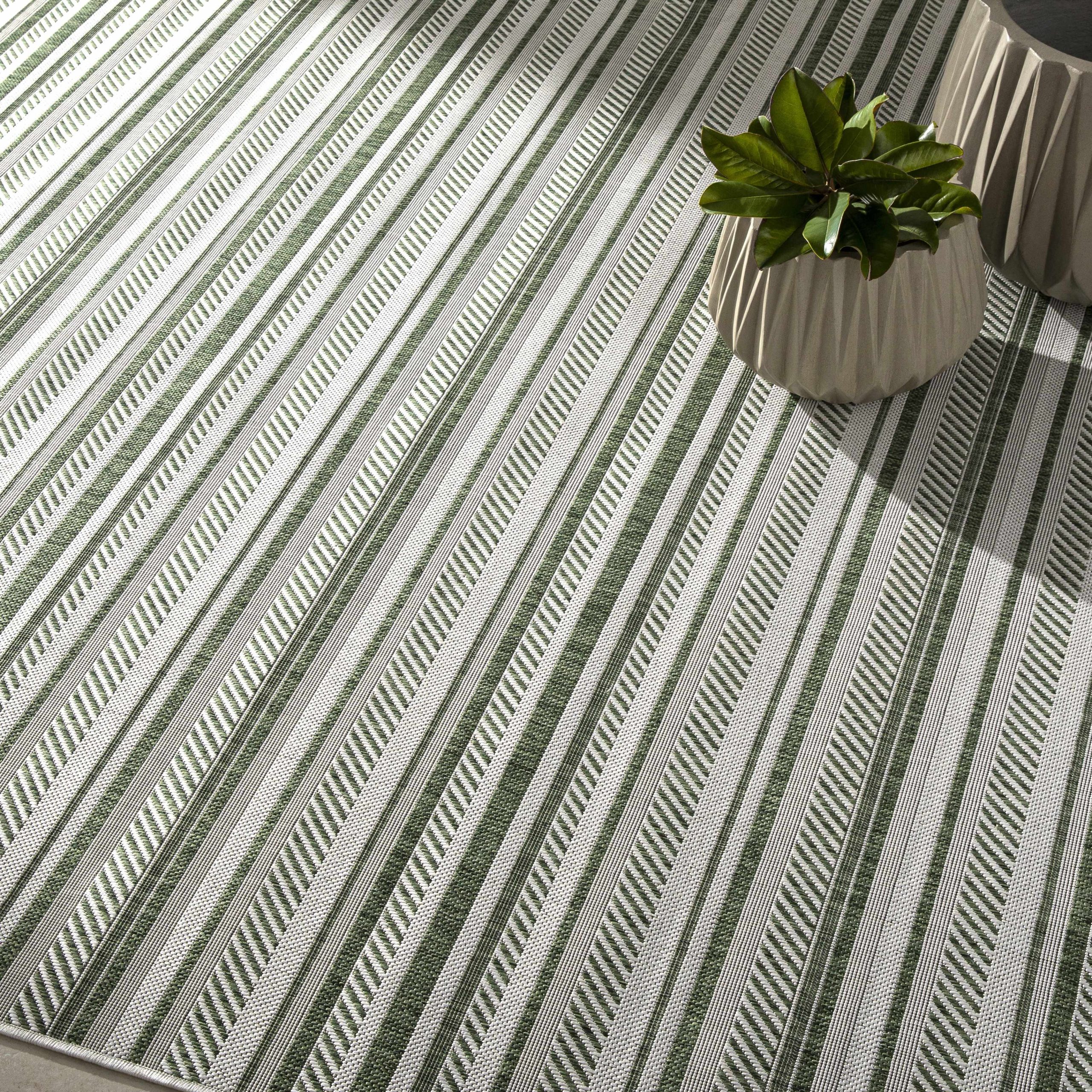 Gram Striped Nordic Outdoor Rug - Image 8