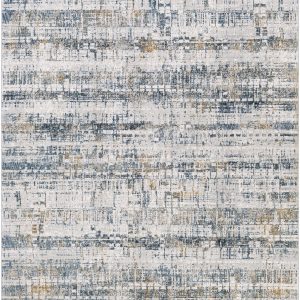 Hughesdale Distorted Lines Luxe Area Rug
