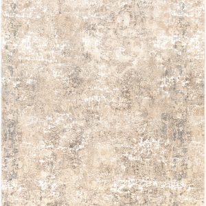 Holtsville Abstract Ivory Thick Rug