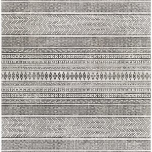 Imboden Black&White Outdoor Rug