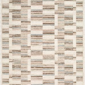 Djimon Beige Contemporary Area Rug
