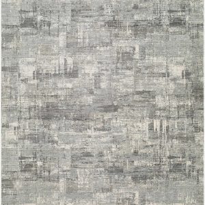 Draven Gray Contemporary Area Rug