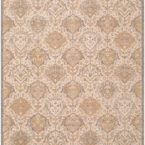Kevina Beige Traditional Area Rug