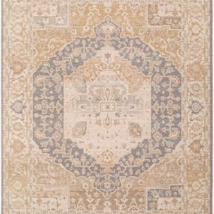 Huanca Beige Traditional Area Rug