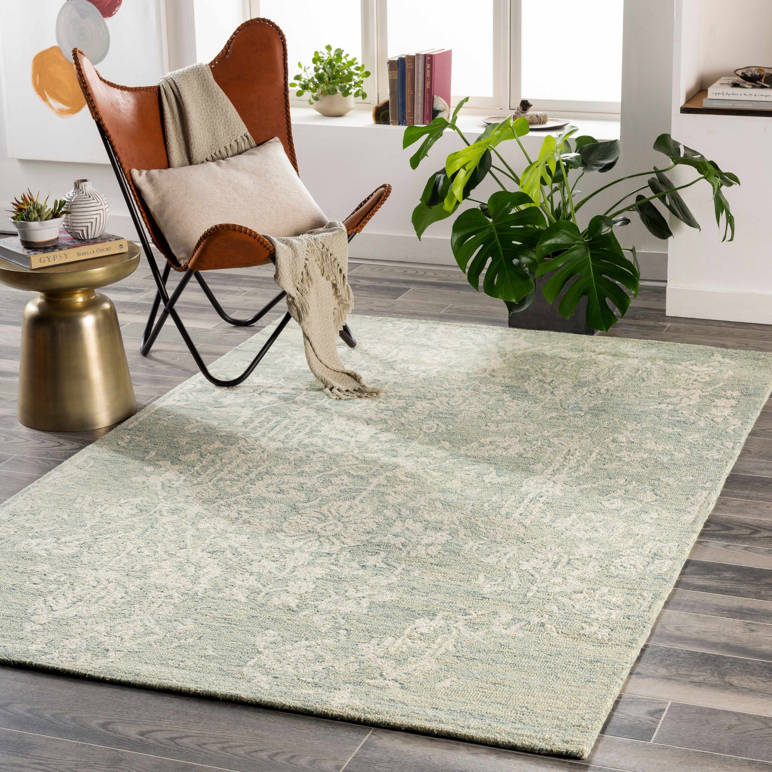 Linabuan Modern Wool Rug - Image 2
