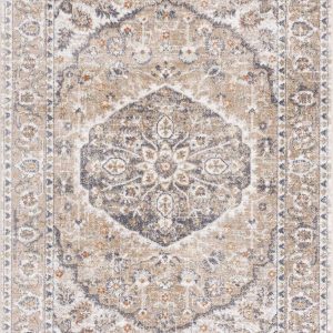 Hiti Beige Flat Pile Washable Rug