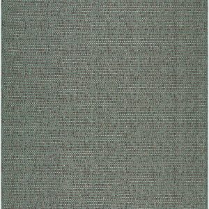 Nitumu Green Traditional Coastal Outdoor Safe Machine Woven Area Rug
