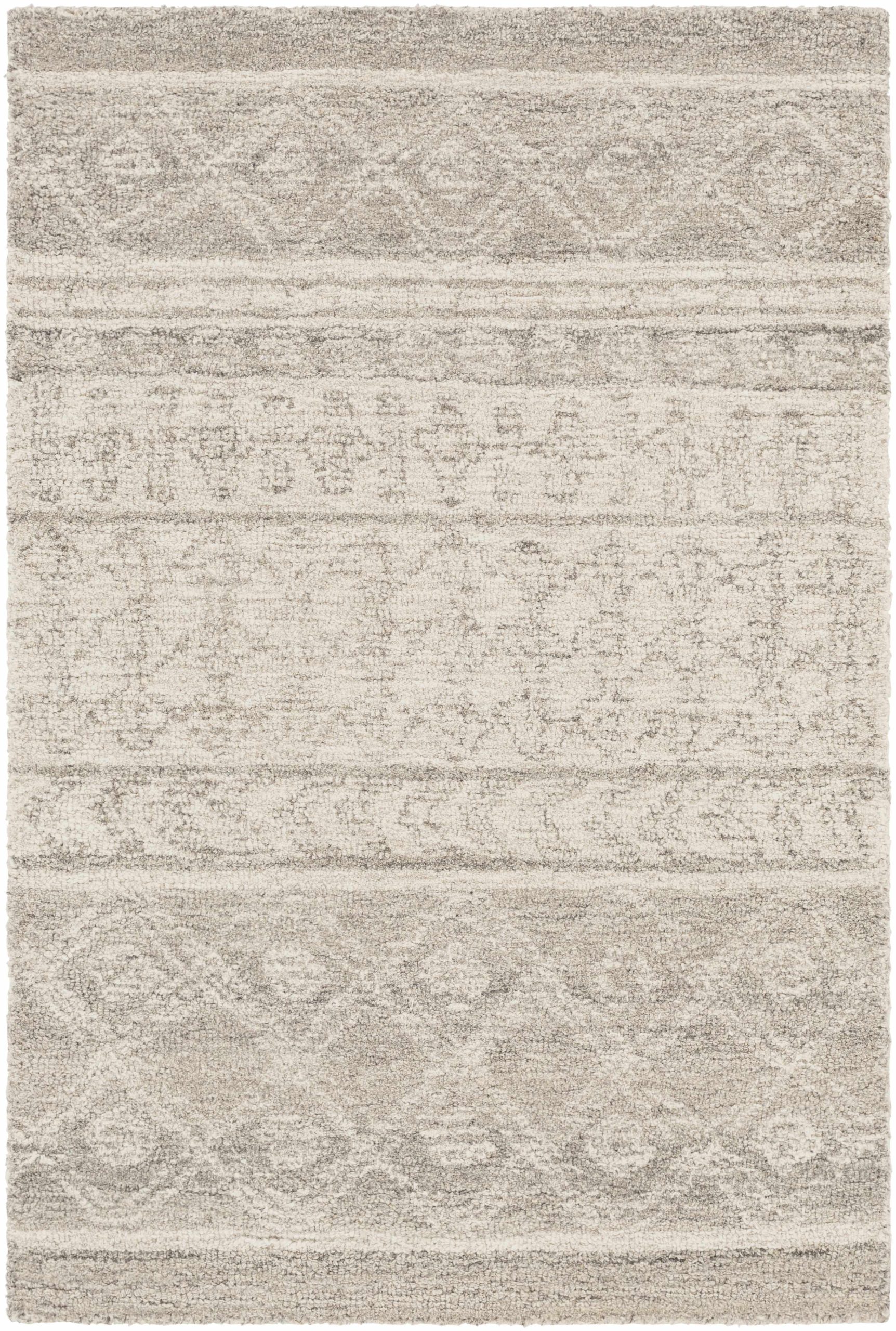 Lone Beige Tufted Maroc Wool Rug - Image 10