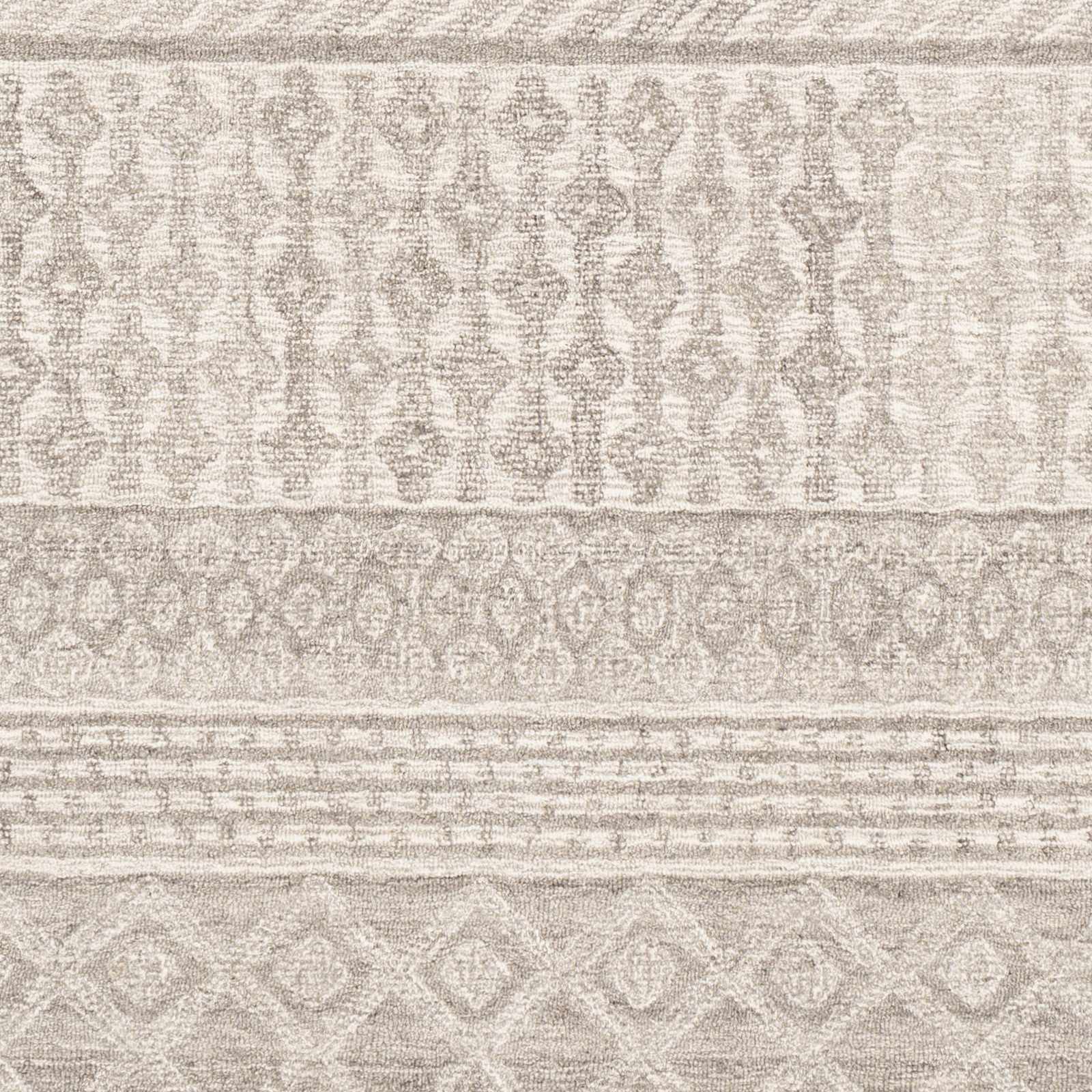 Lone Beige Tufted Maroc Wool Rug - Image 5