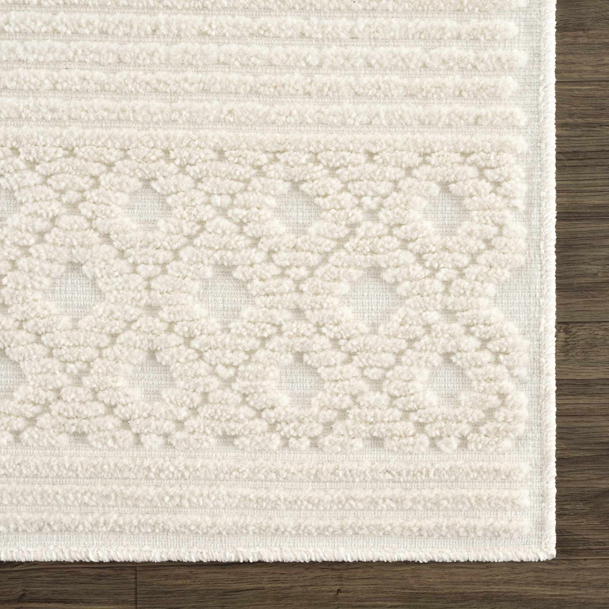 Drago White Washable Area Rug - Image 14
