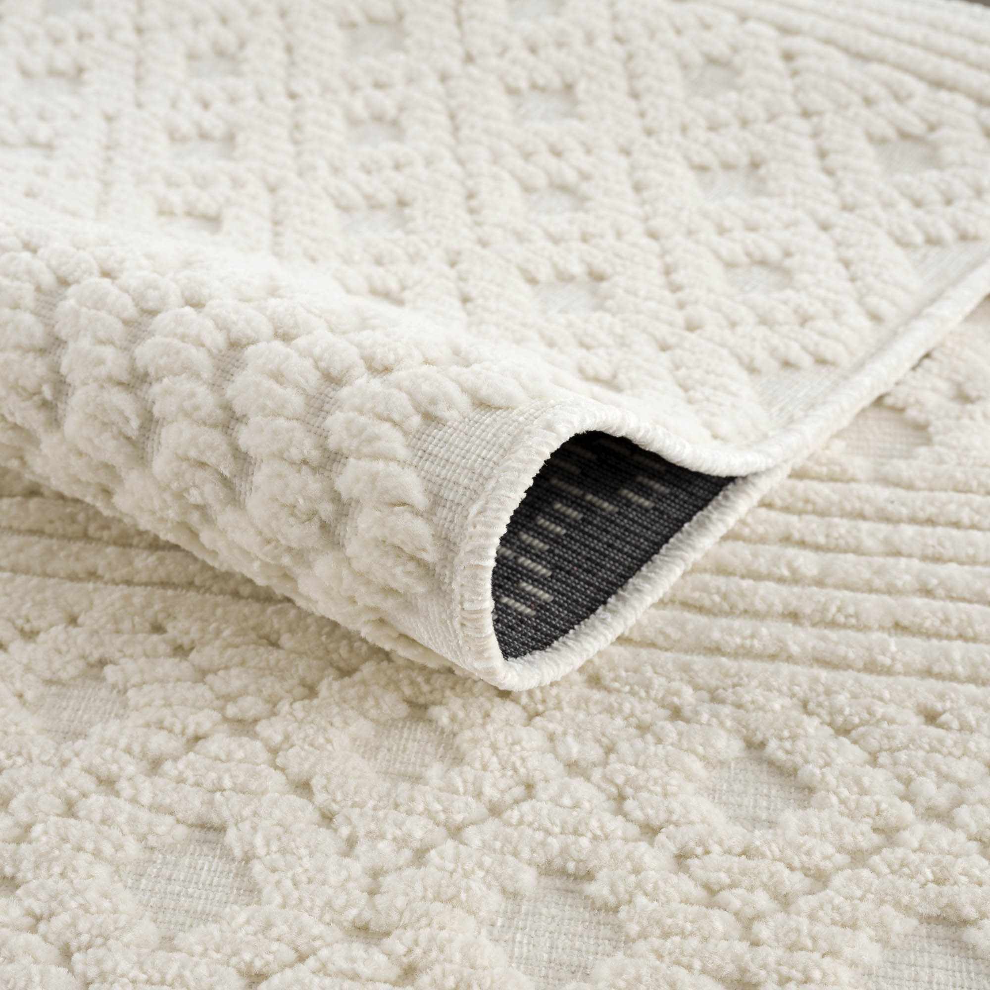 Drago White Washable Area Rug - Image 15
