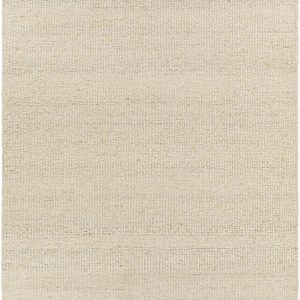 Yaniklar Cream Flat Woven Wool Rug
