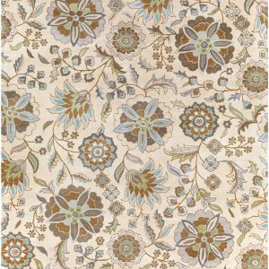 Mack Floral Wool Area Carpet