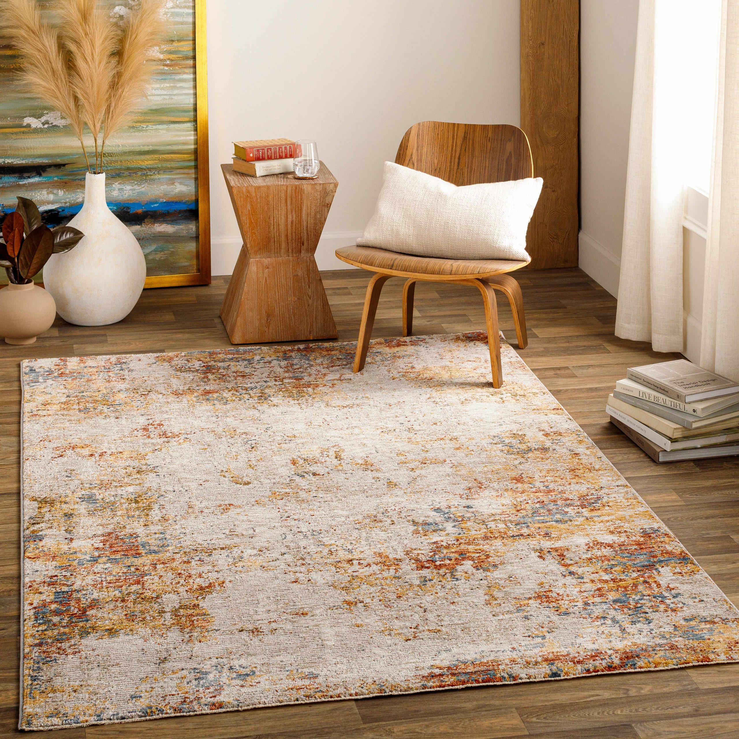 Middelburg Rock Pattern Luxe Area Rug - Image 13