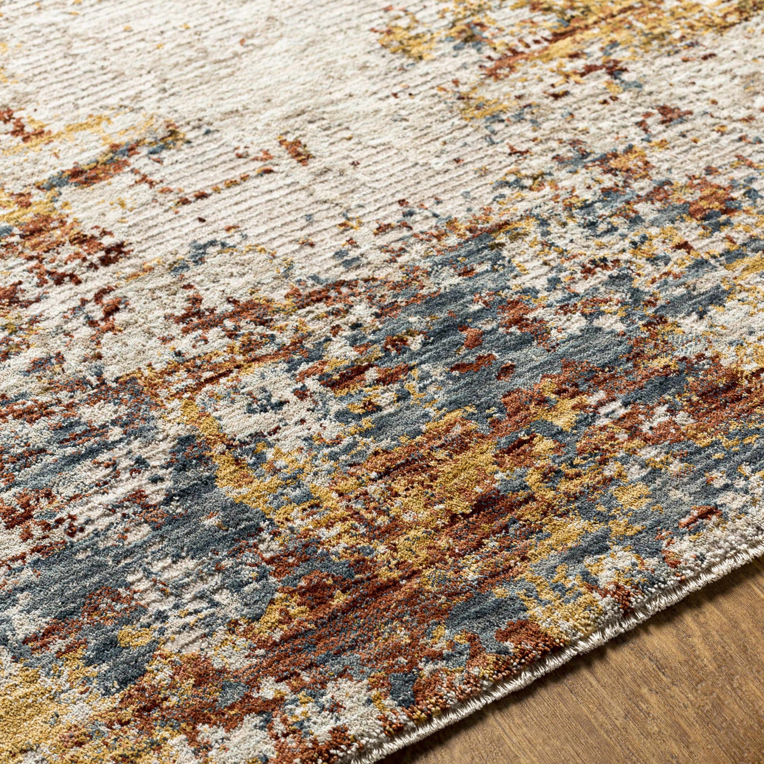 Middelburg Rock Pattern Luxe Area Rug - Image 3