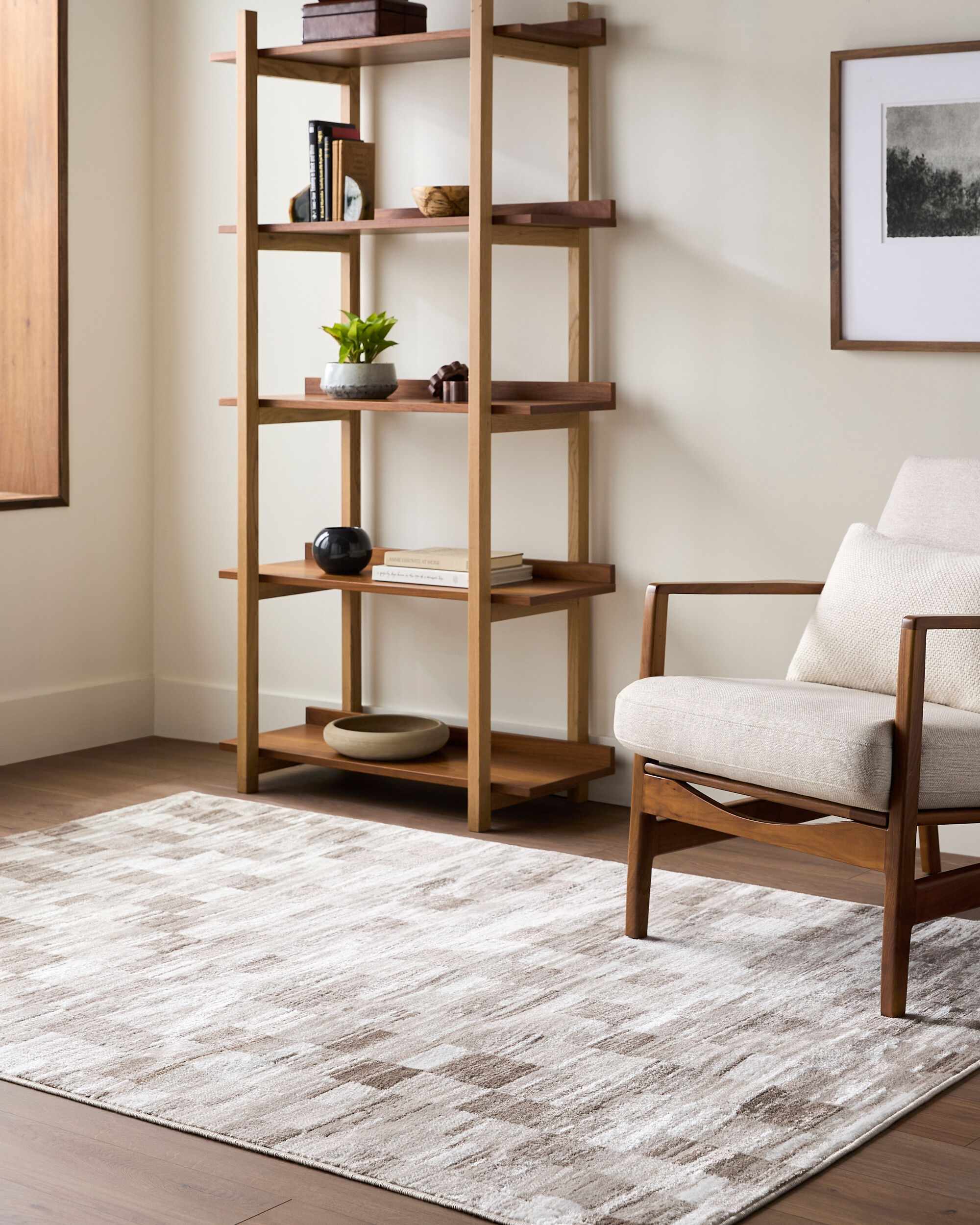 Alagan Light Brown Area Rug - Image 2