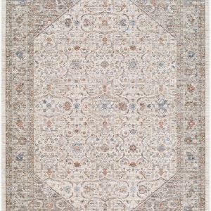 Lalage Beige Traditional Area Rug