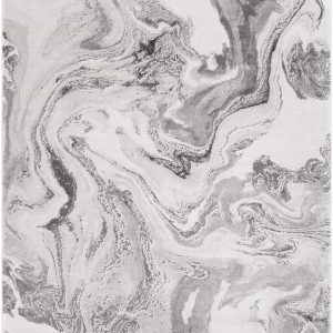 Moana Charcoal Marble Rug