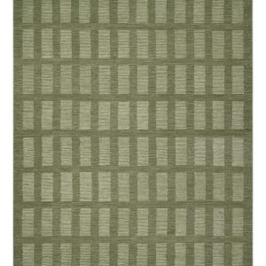Modern Geometrical Olive and Ivory Textured Hand Tufted Multi size wool Rug