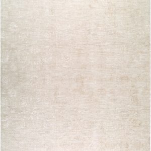 Anselm White Traditional Machine Woven Area Rug