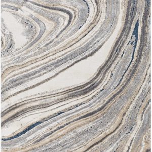 Nillumbik Gray Marble Design Rug