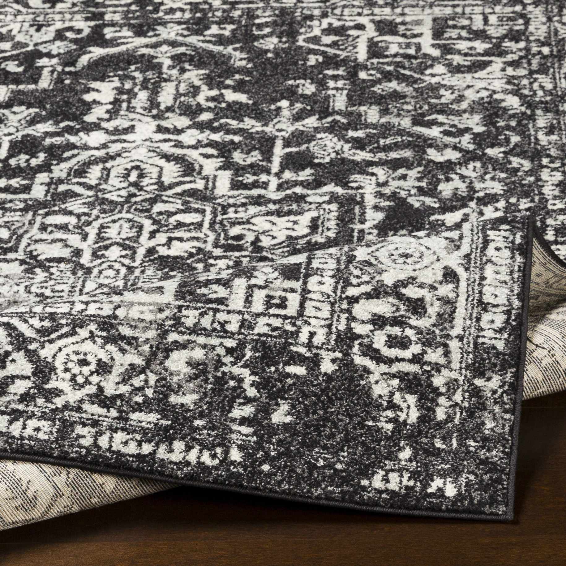 Rachel Black Area Rug - Image 6