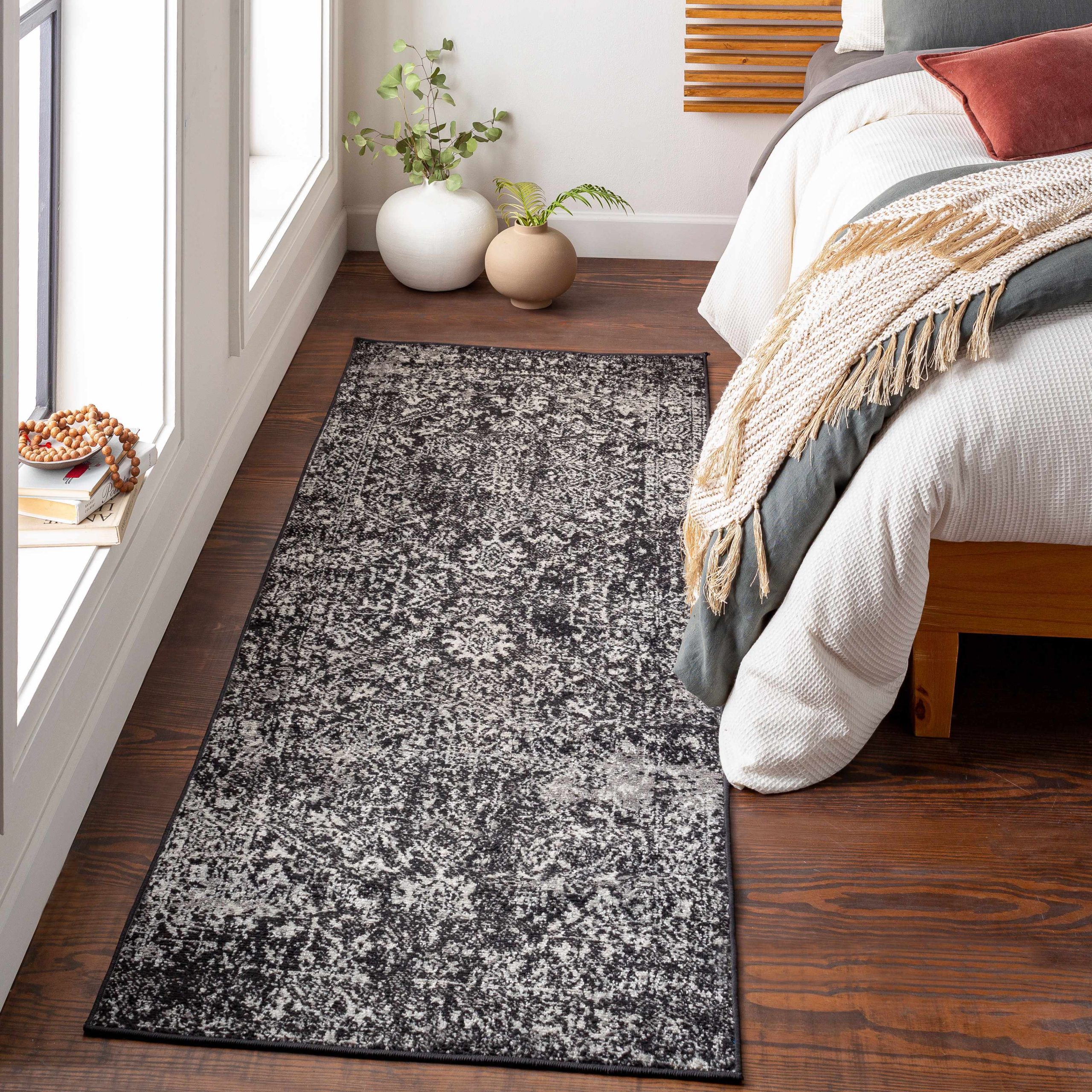 Rachel Black Area Rug - Image 4