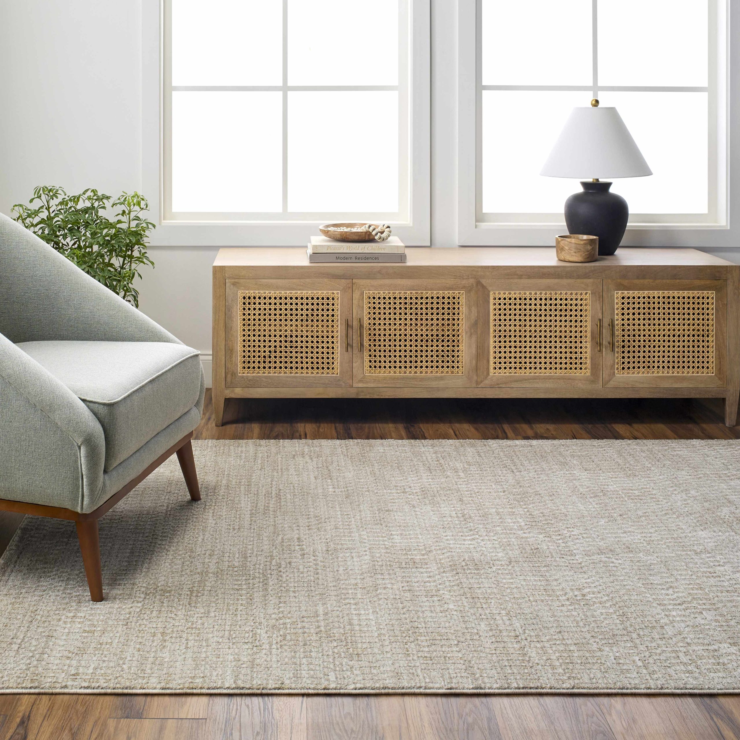 Pabla Light Gray Area Rug - Image 7
