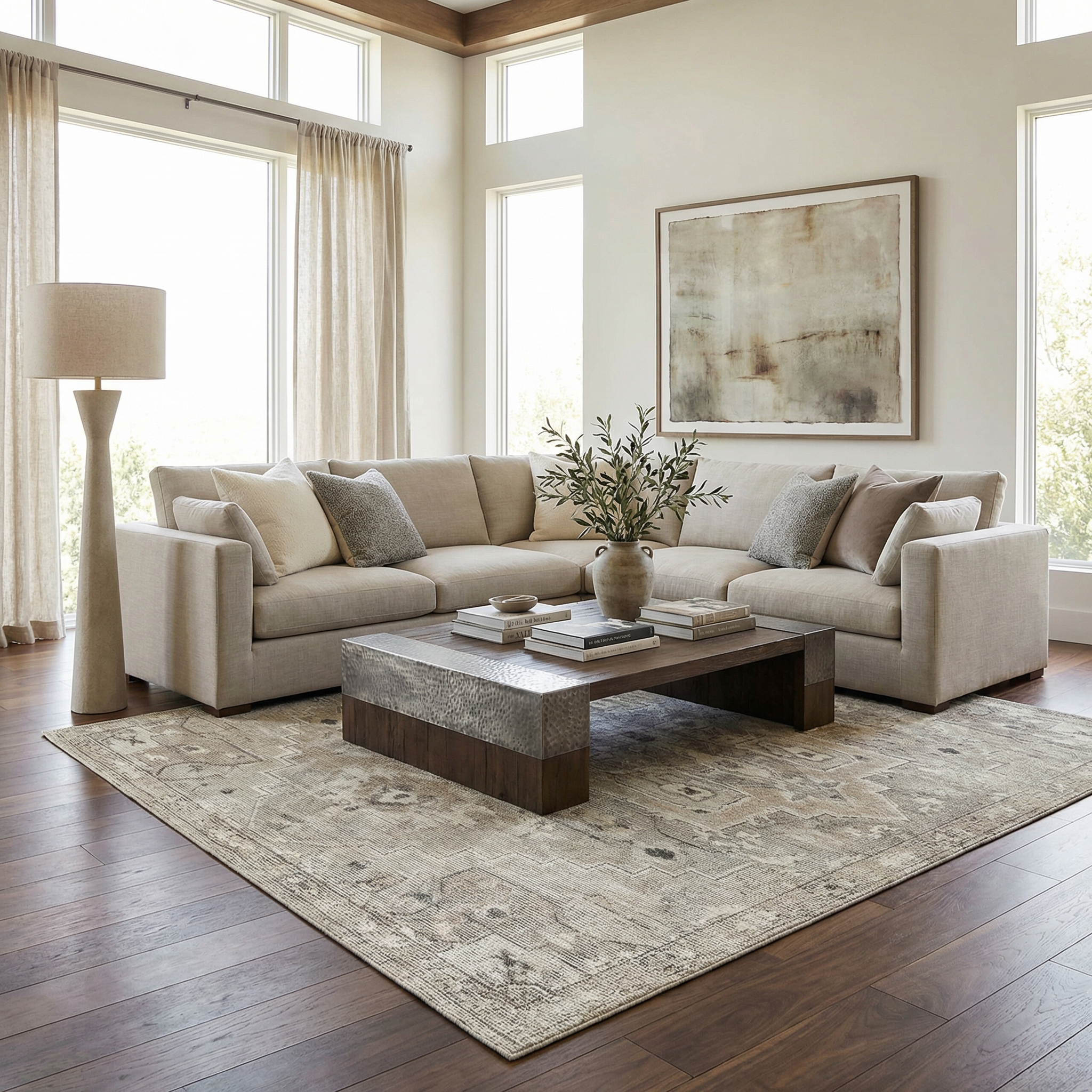 Elle Machine Woven Becki Owens x LIVABLISS BOEC-2301 Area Rug - Image 2