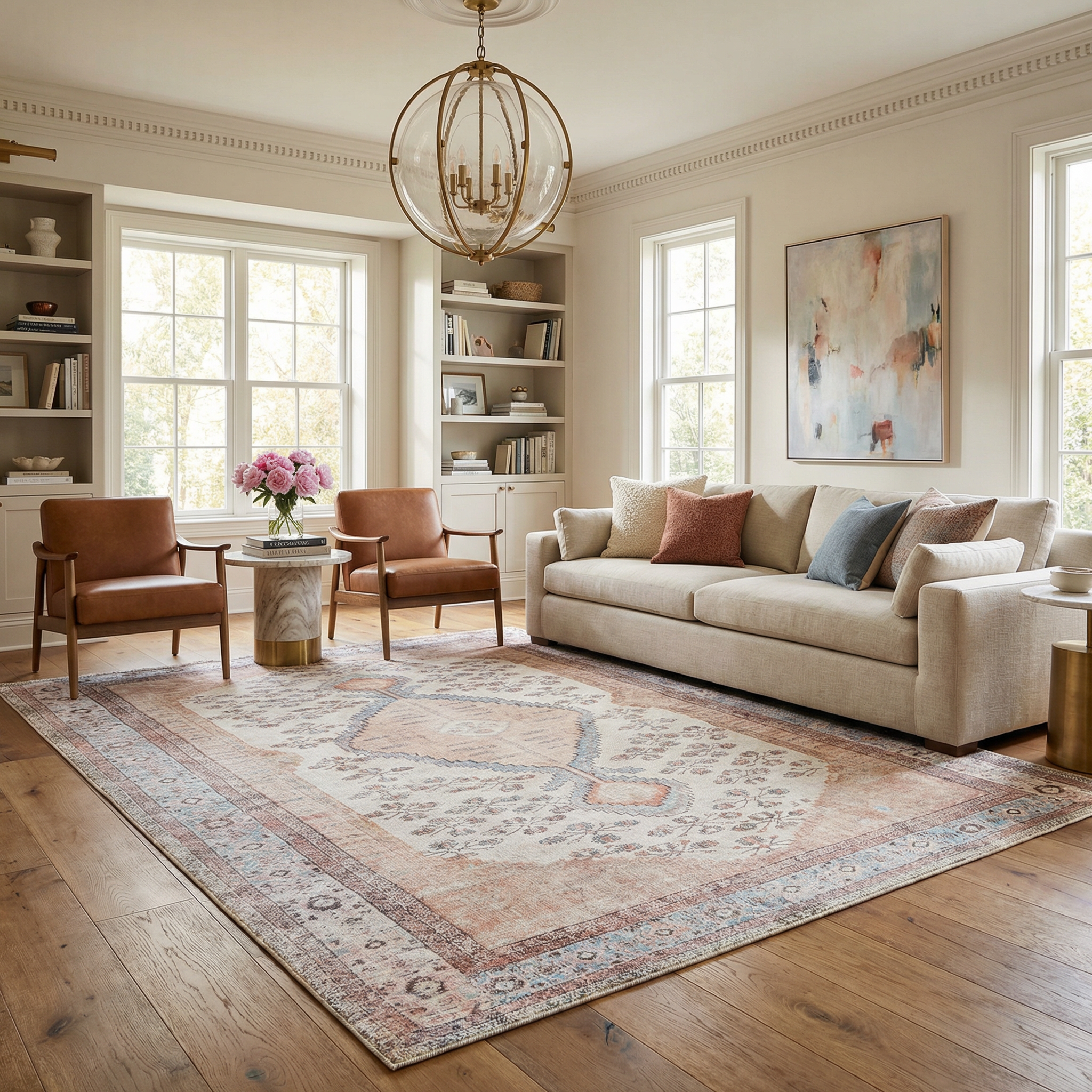 Moora Washable Area Rug - Image 2