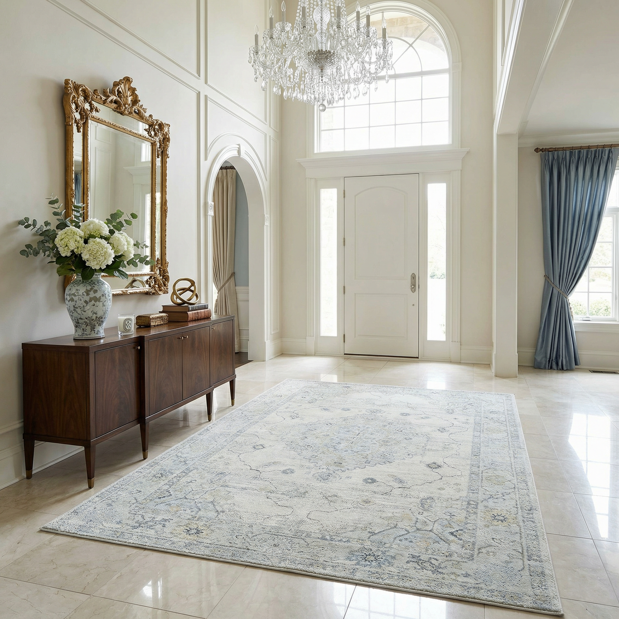 Tyche Beige Thick Luxe Area Rug - Image 2