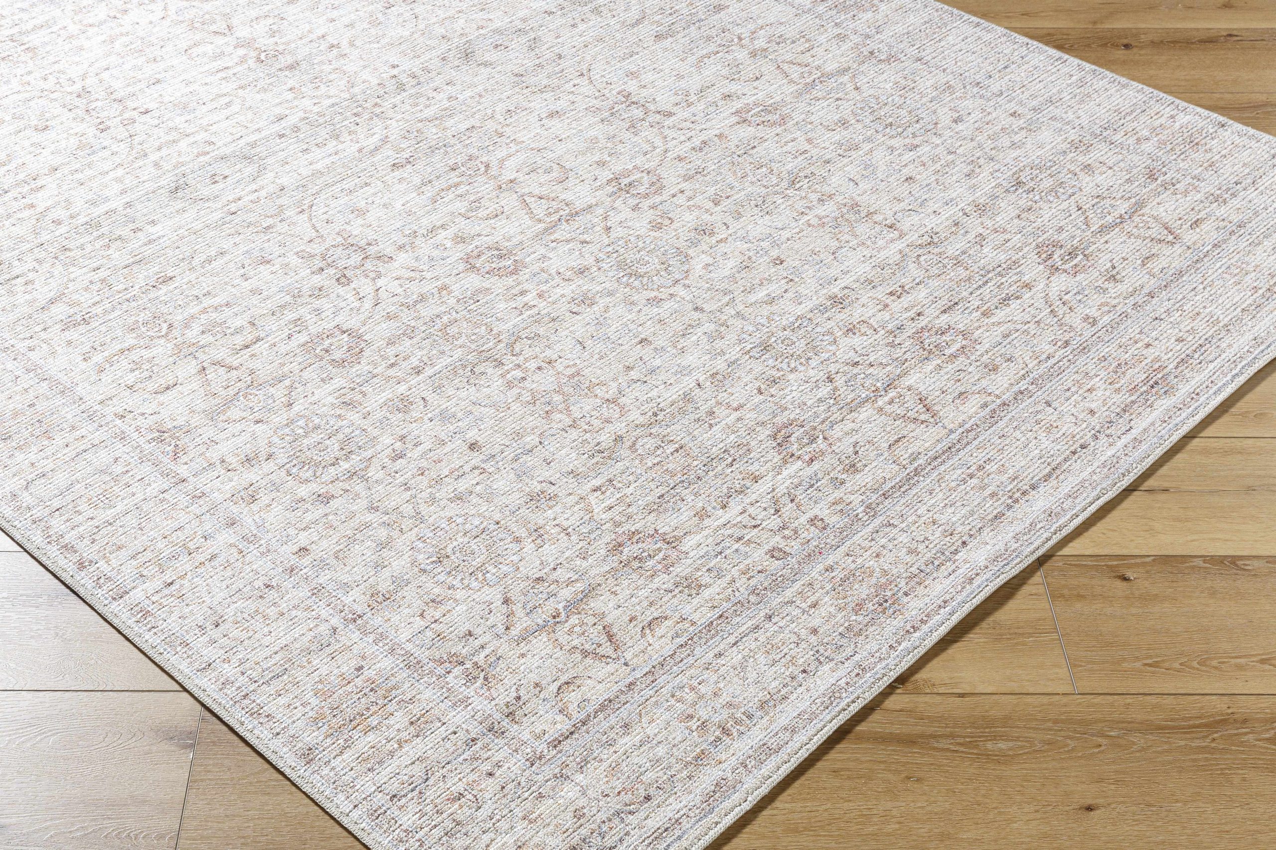 Livabliss x Our PNW Home Spokane Damask Ivory Rug - Image 4