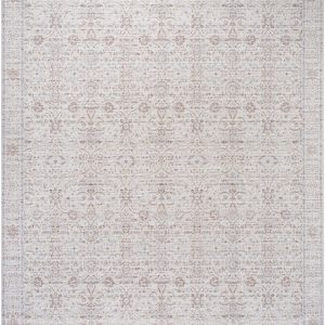 Livabliss x Our PNW Home Spokane Damask Ivory Rug