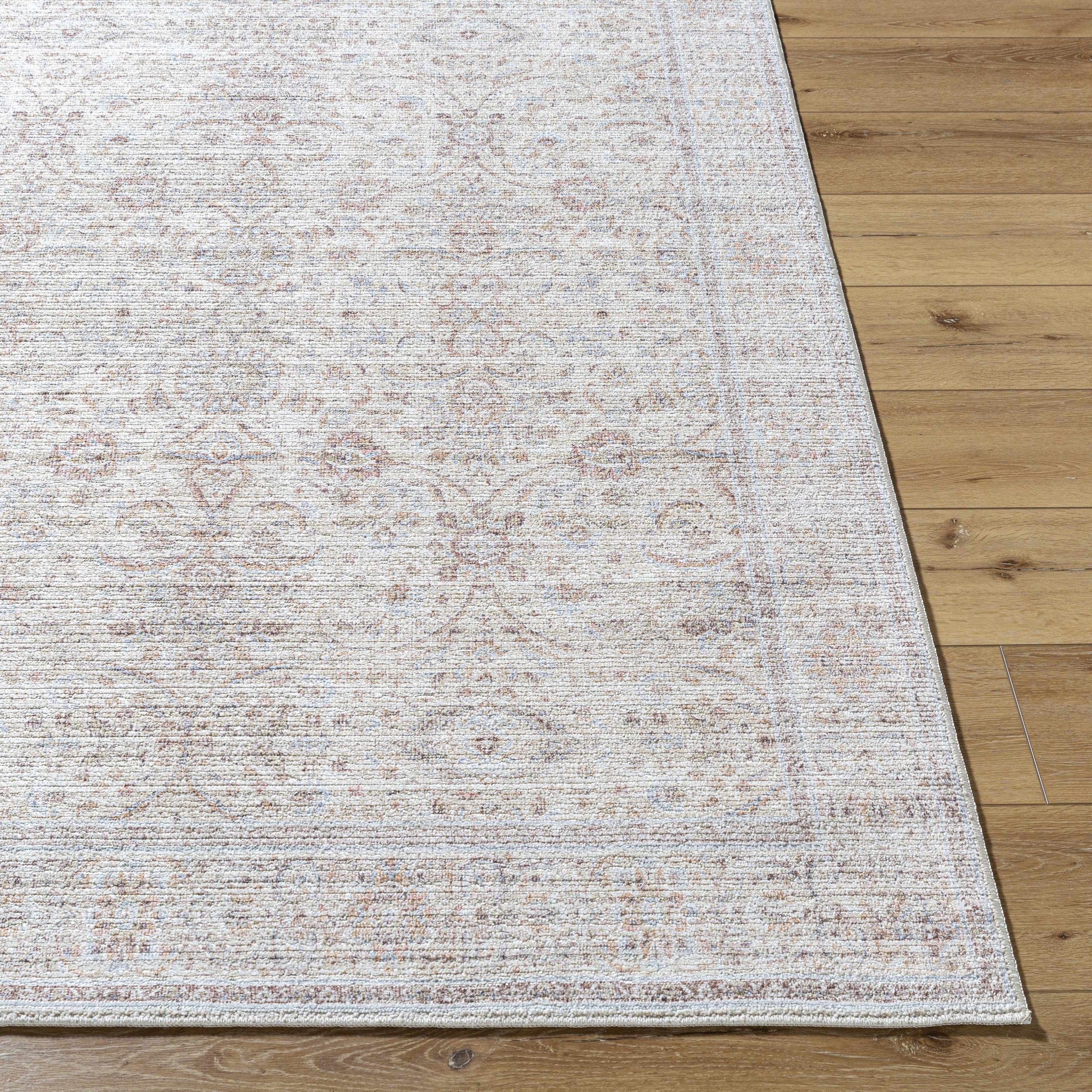 Livabliss x Our PNW Home Spokane Damask Ivory Rug - Image 5