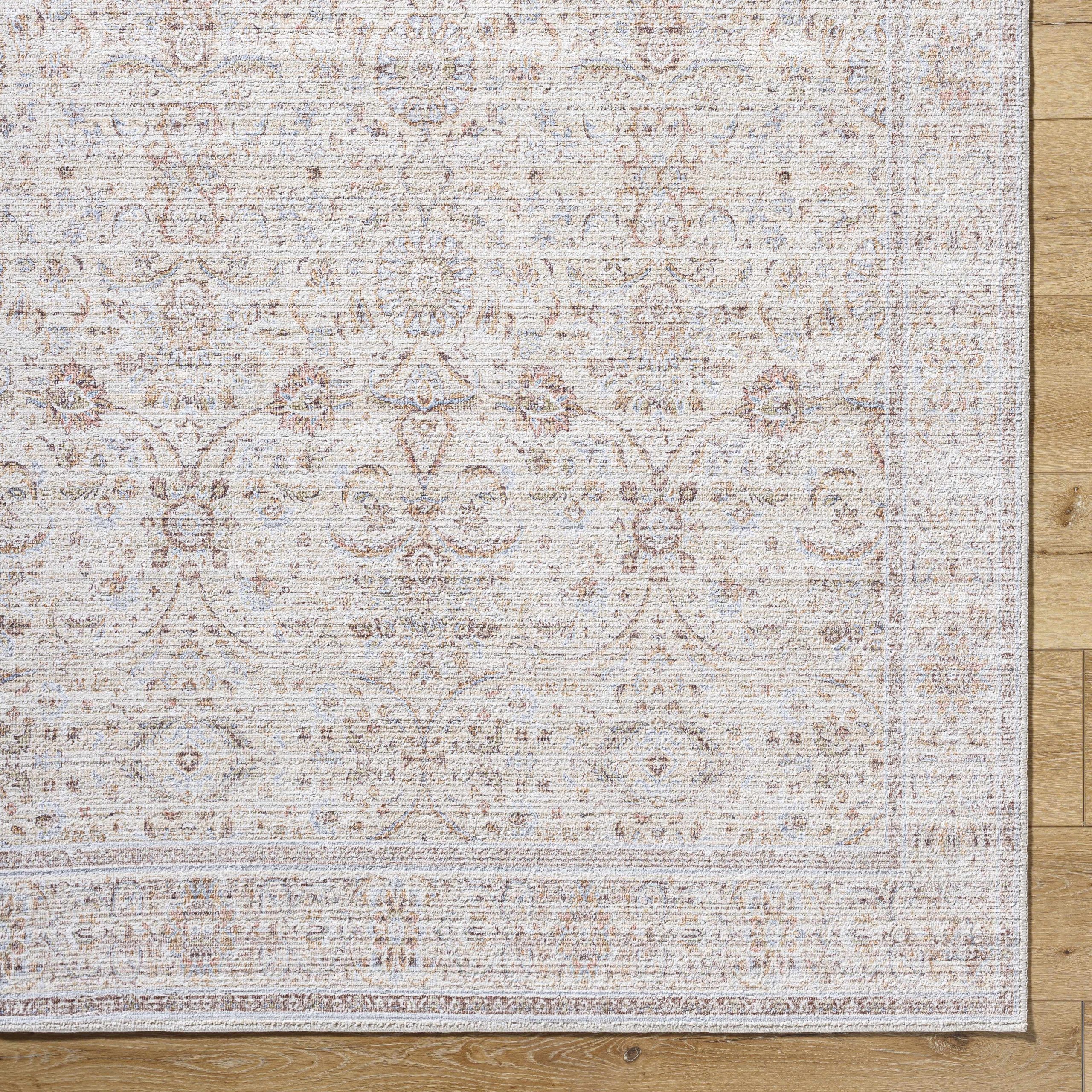 Livabliss x Our PNW Home Spokane Damask Ivory Rug - Image 7