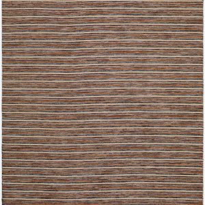 Tiboni  Brown Traditional Washable Area Rug
