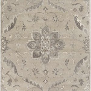 Peterstown Beige Wool Rug