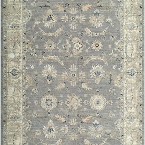 Noci Ivory Persian Machine Woven Polyester Area Rug