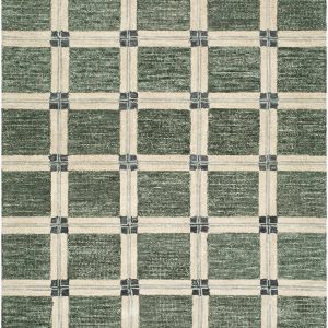 Tricarico Modern Art Deco Handmade Area Rug