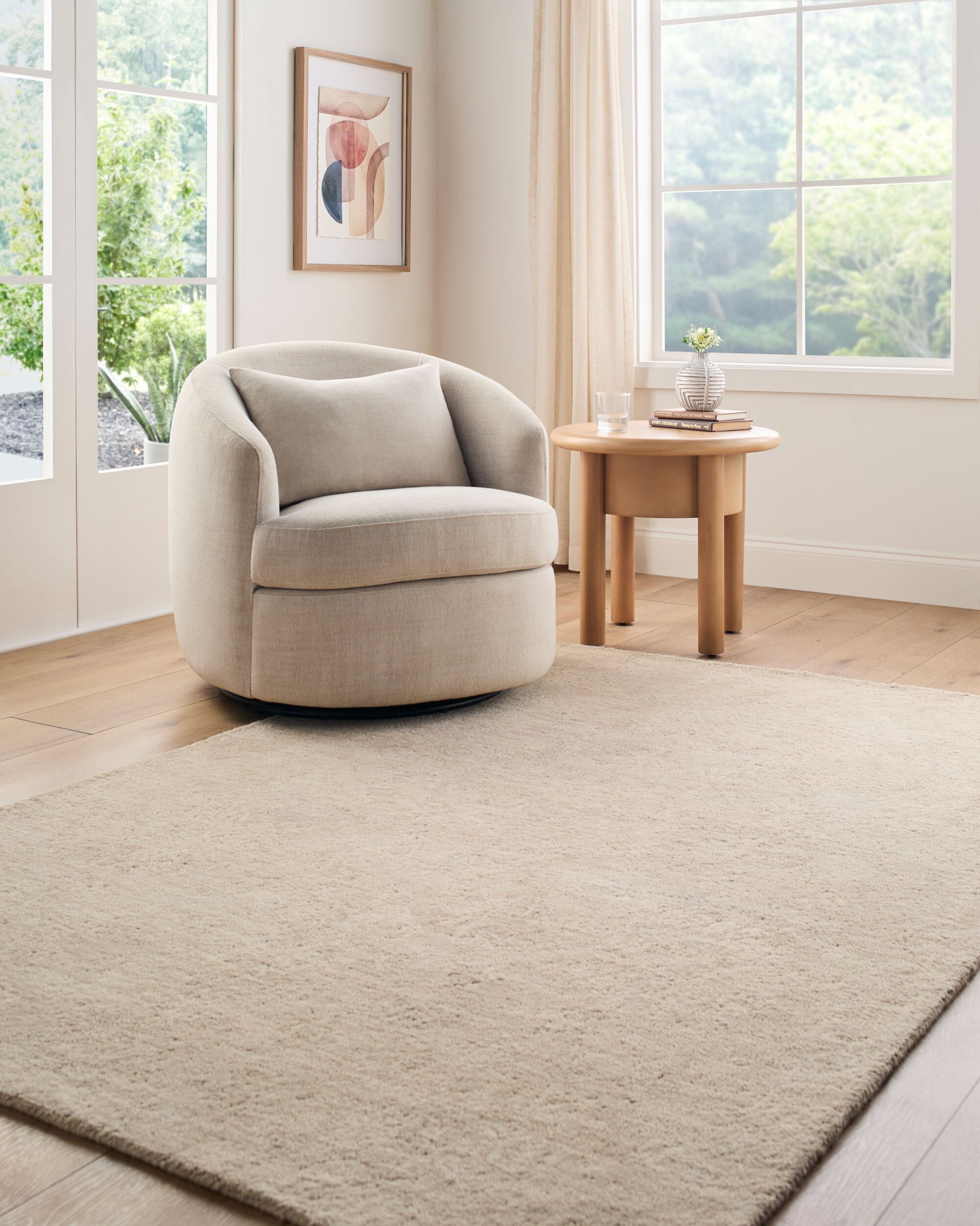 The Neutral Edit Handmade Rachel Zoe x LIVABLISS RZNE-2300 Area Rug - Image 2