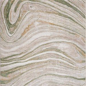 Live Marble Green Area Rug