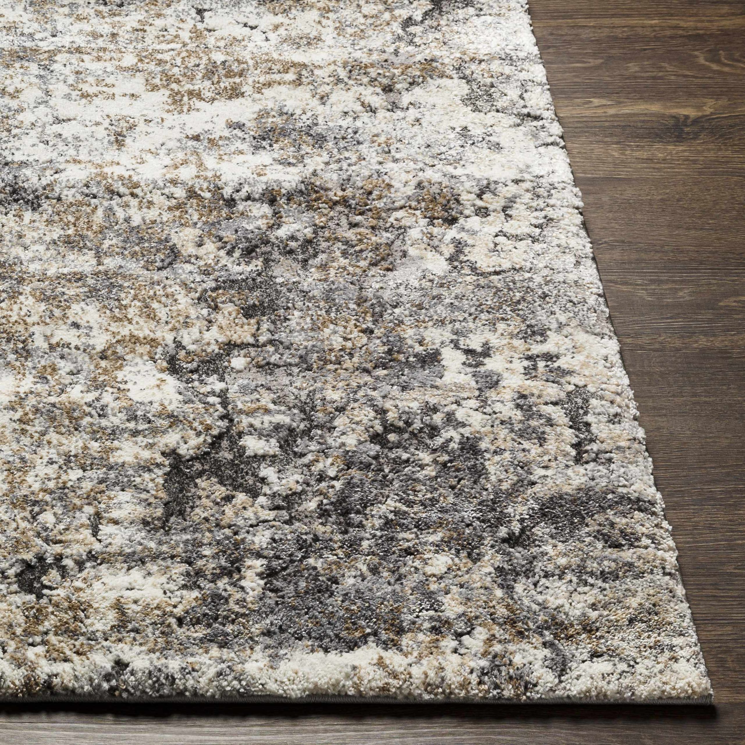 Satsop Rock Pattern Thick Rug - Image 4