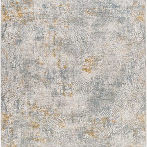Fleur Textured Rug with Fringes