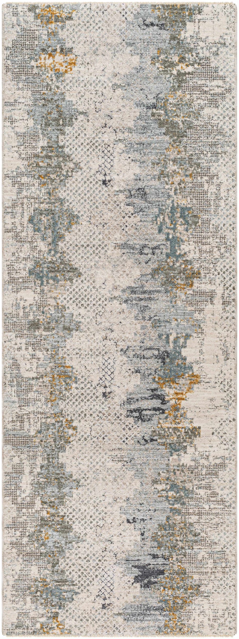 Lalo Textured Rug with Fringes - Image 8
