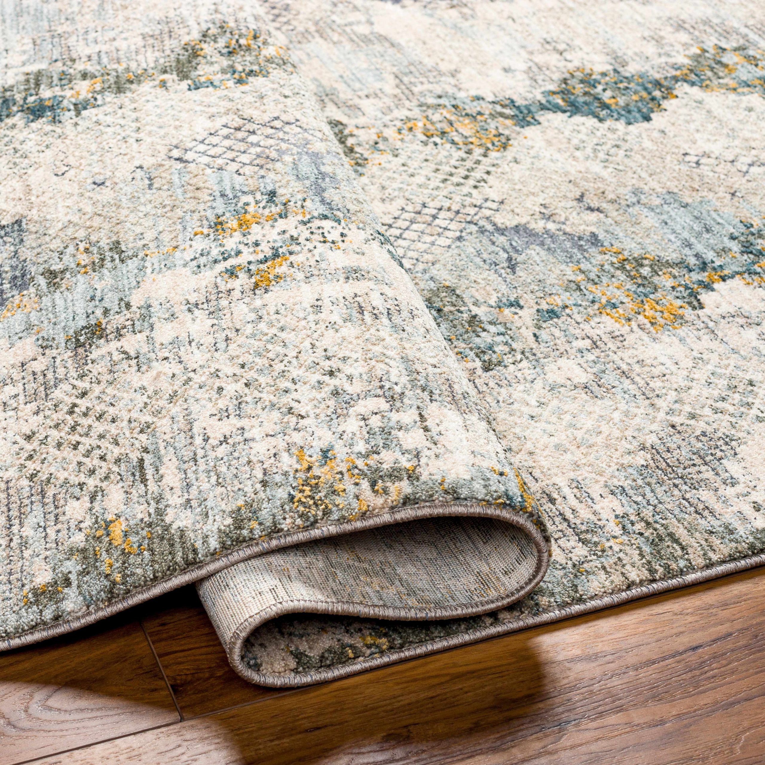 Lalo Textured Rug with Fringes - Image 5