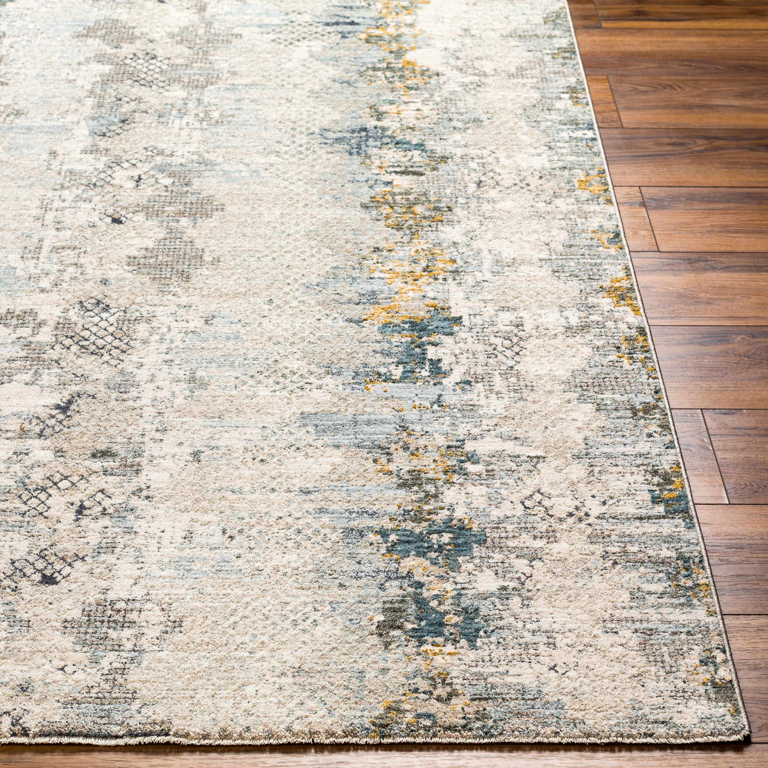 Lalo Textured Rug with Fringes - Image 3