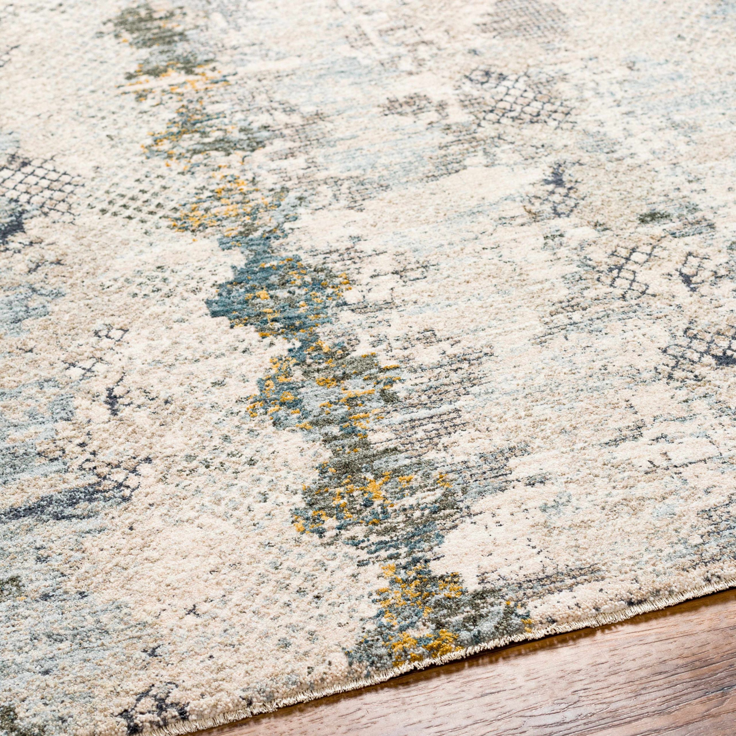 Lalo Textured Rug with Fringes - Image 6