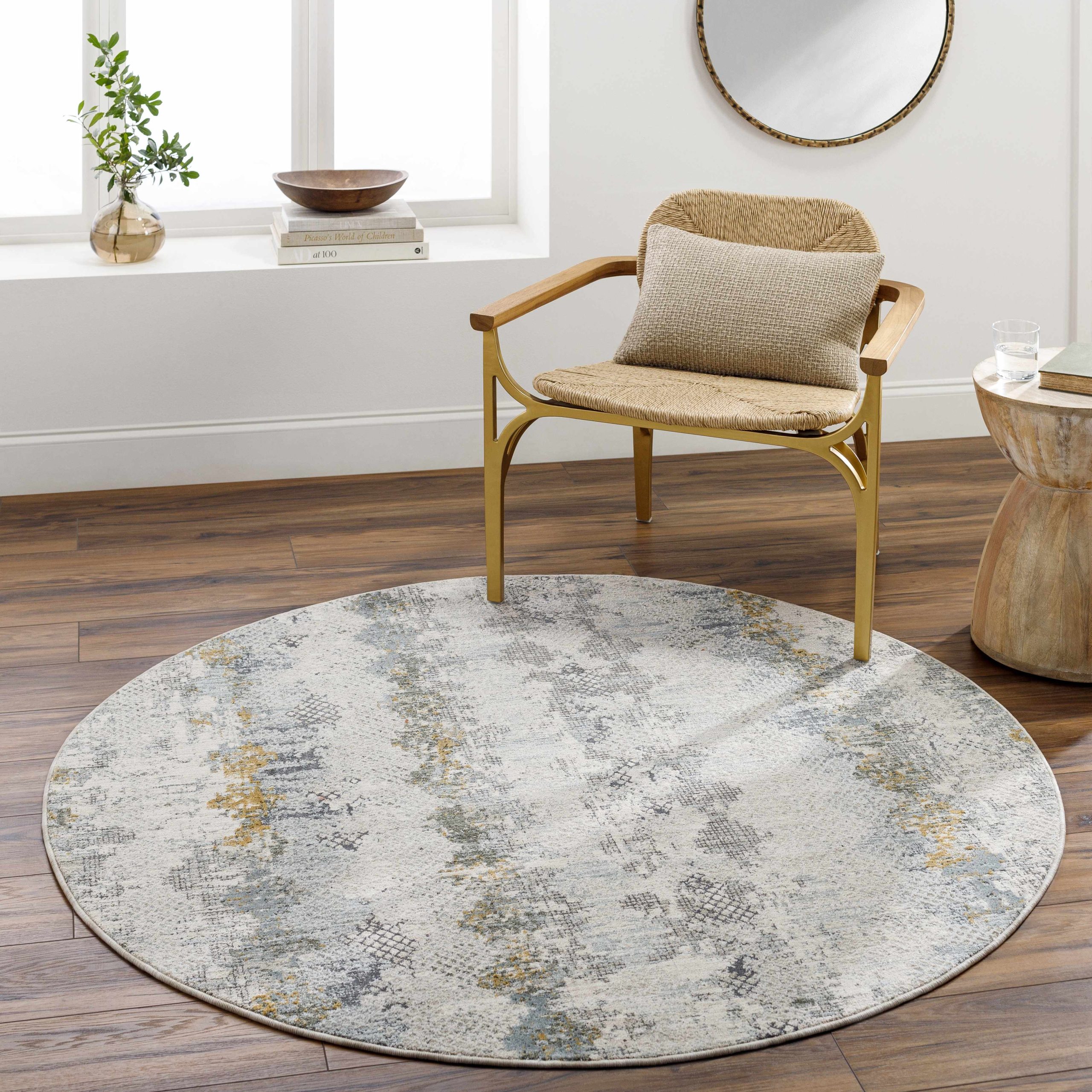 Lalo Textured Rug with Fringes - Image 16